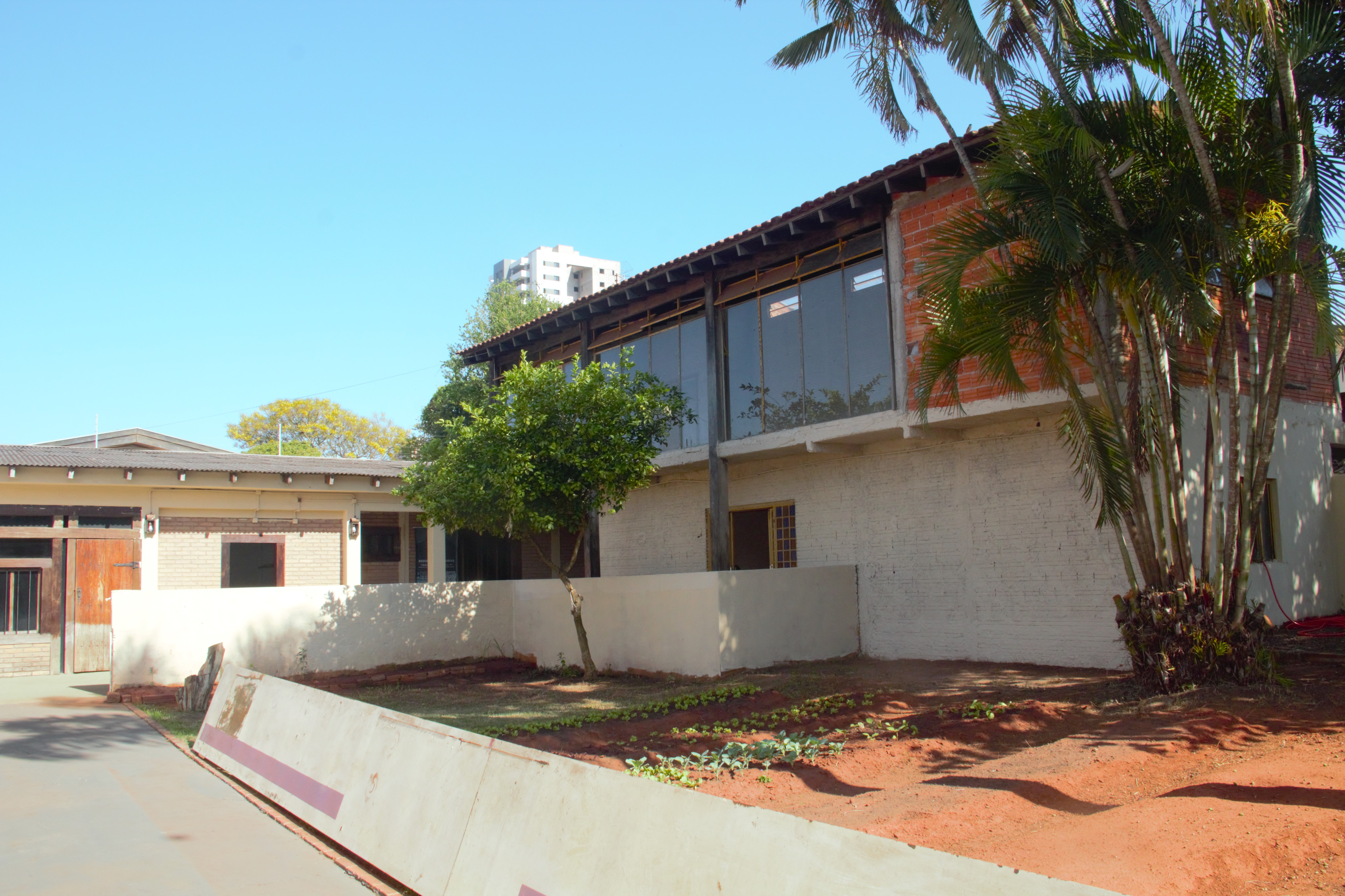 Primeiro prédio da residência inclusiva