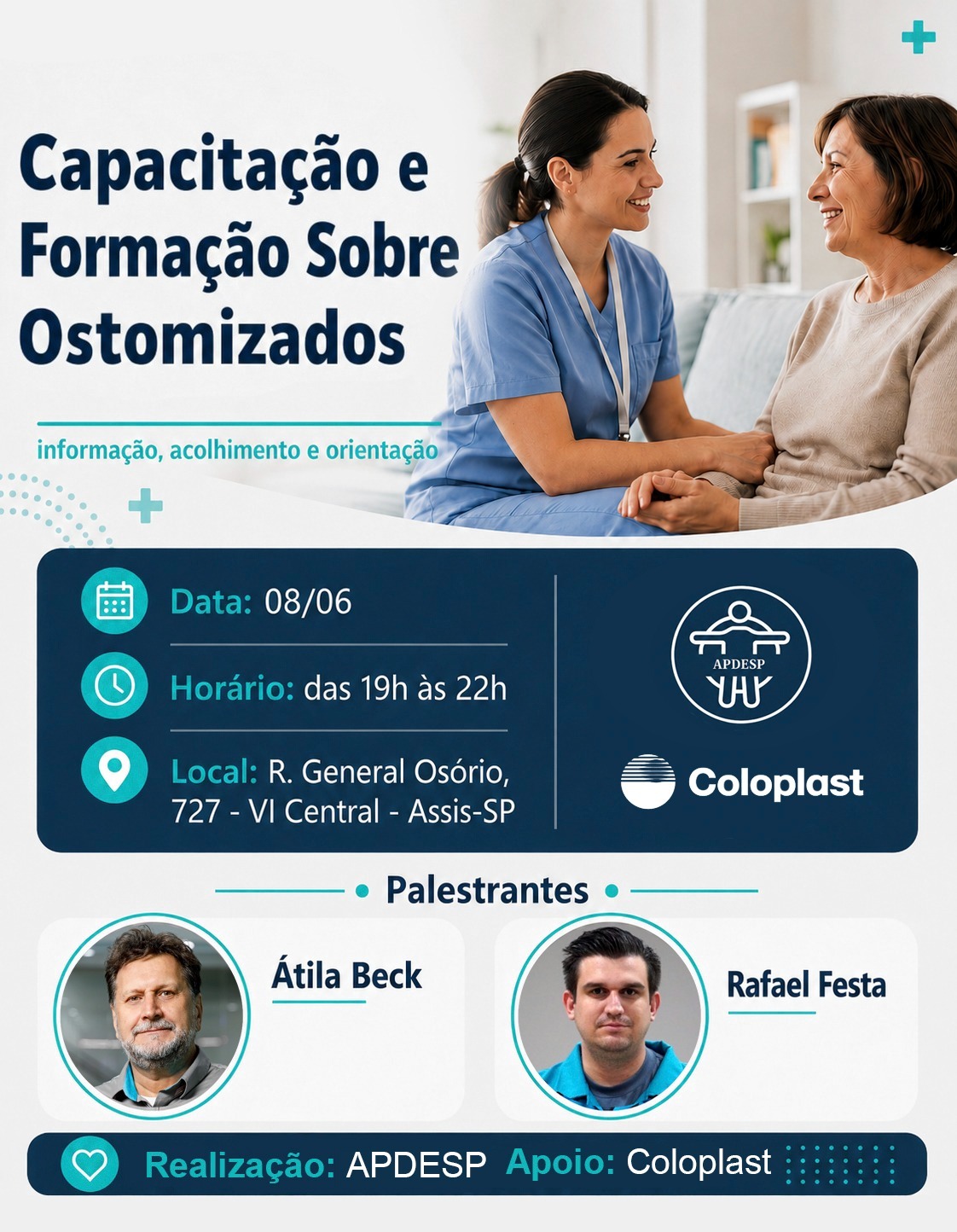 Capacitação dos Ostomizados